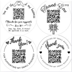 600 Custom Round 2 inch‎ Stickers (custom order any color)